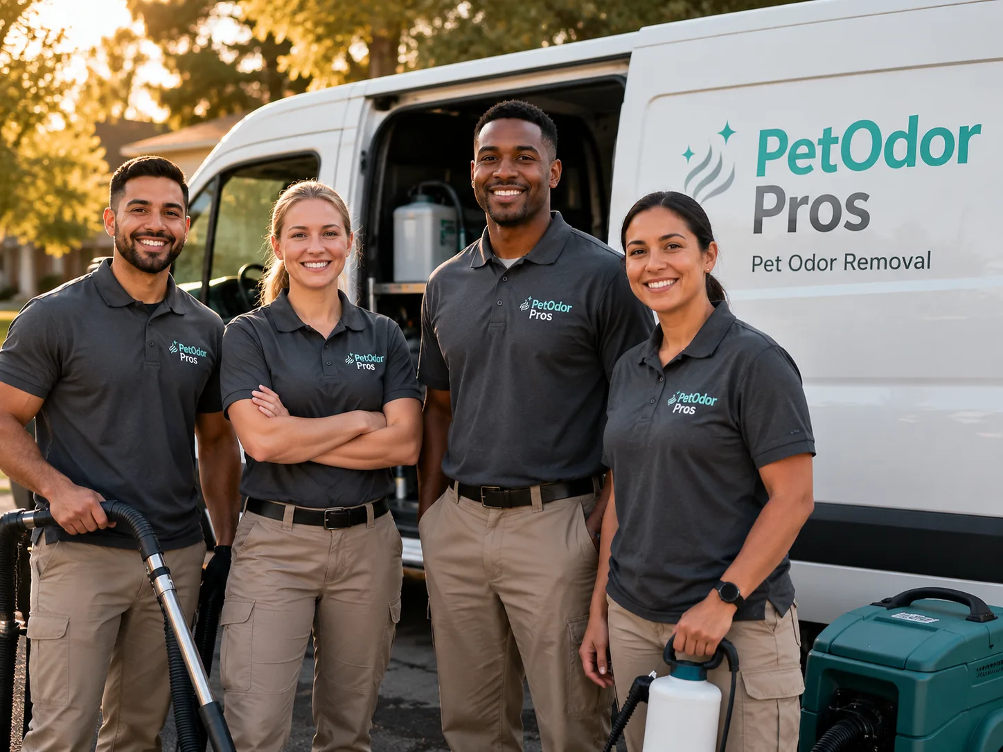 Pet Odor Removal team serving Starford, PA